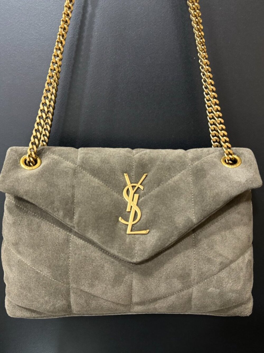✨Yves Saint Laurent Green Bag✨